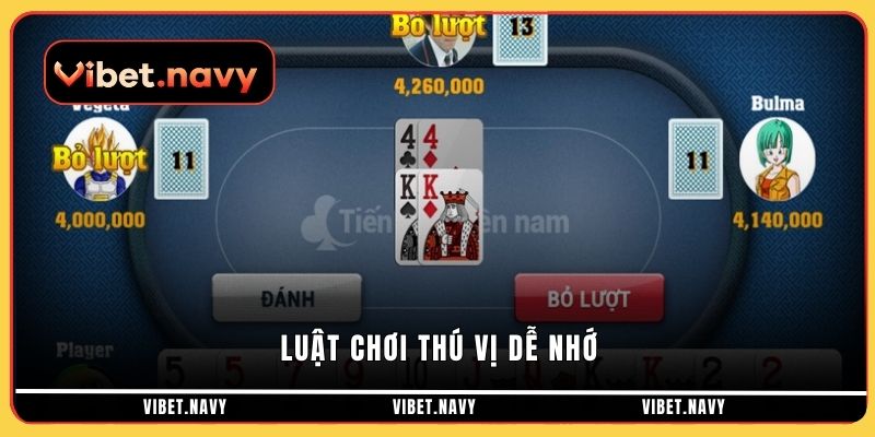 Luật chơi thú vị dễ nhớ